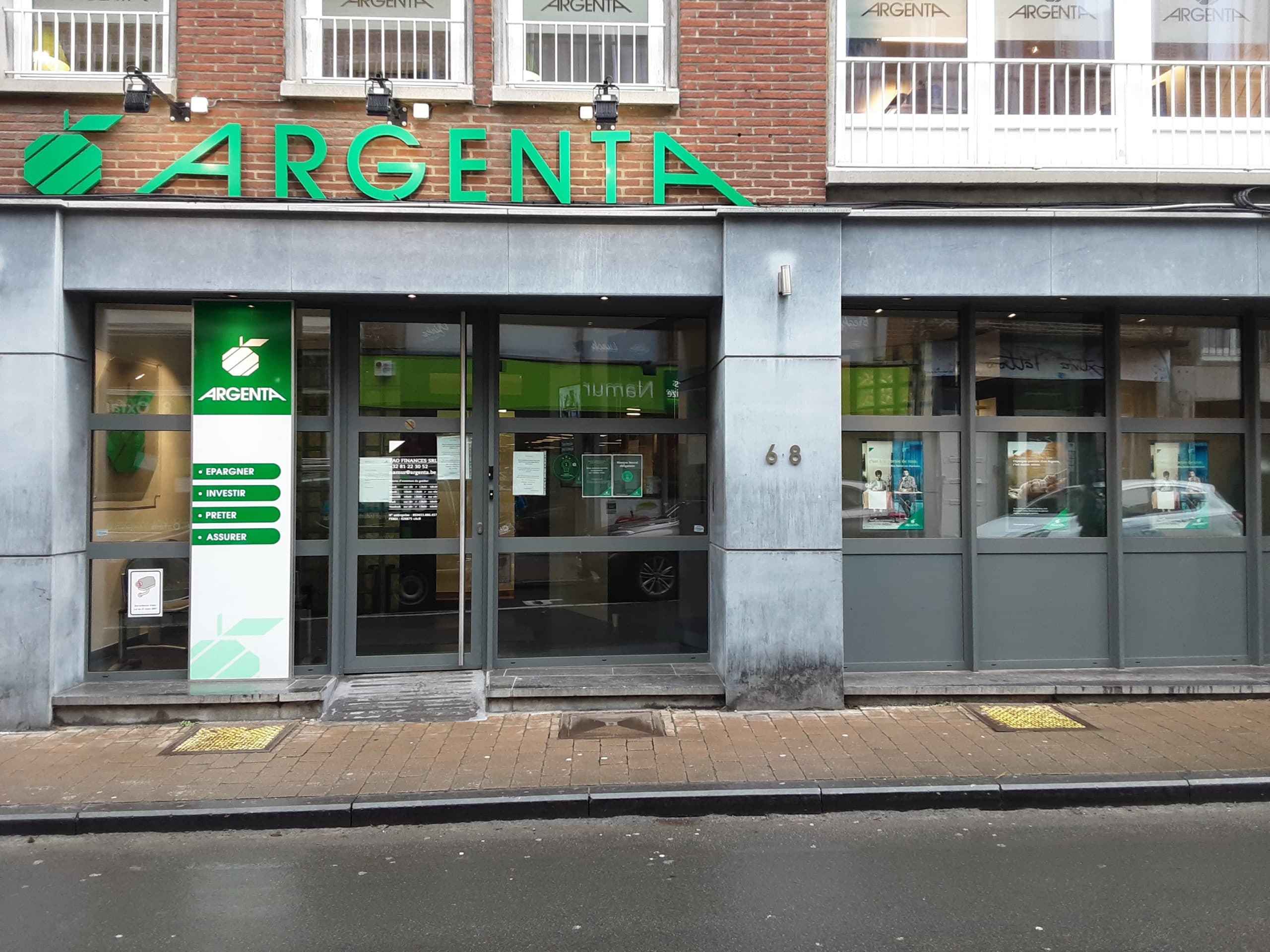 Argenta gembloux horaires
