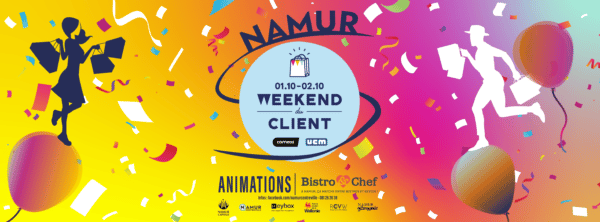 Weekend du client à Namur 2022